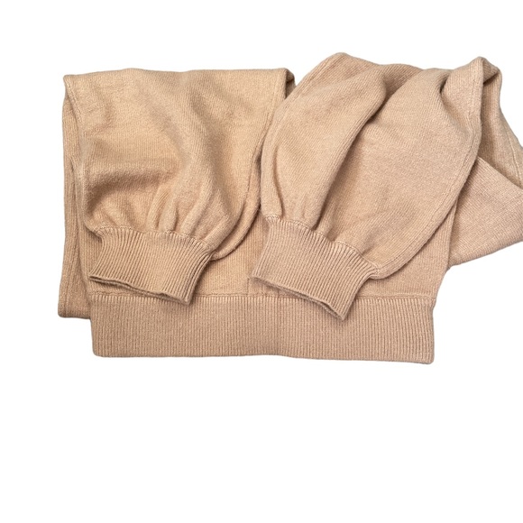 Song of Style Tan Sweater Pants Jogger Bottom - Picture 3 of 4